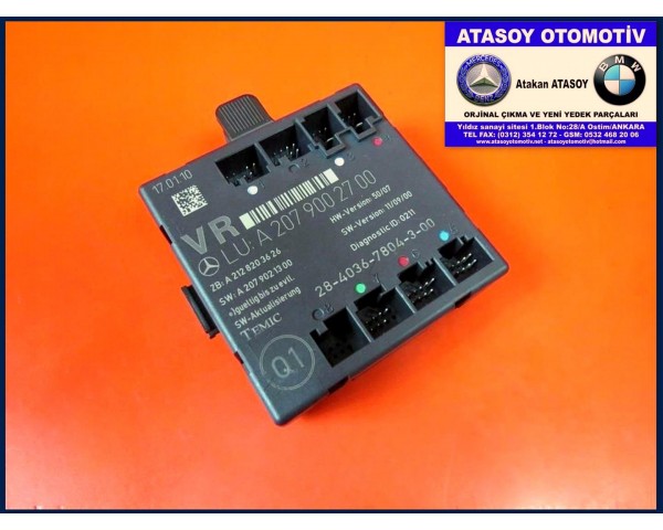 MERCEDES W207 SAĞ KAPI BEYNİ 2129009229 2079002800 2079002700 2079001200 2079001000 2079000800 A2129009229 A2079002800 A2079002700 A2079001200 A2079001000 A2079000800 W207 VR KAPI BEYNİ